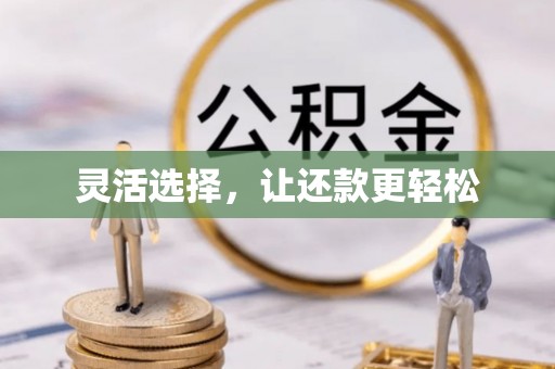 梧州灵活选择，让还款更轻松