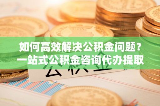 梧州如何高效解决公积金问题？一站式公积金咨询代办提取服务全解析